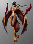 Onida - Harpy Concept by X-Fade