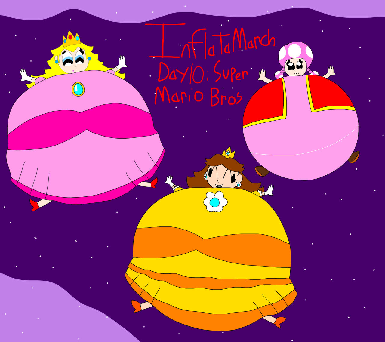 Super Paper Mario Inflation InflataMarch Day 10:Super Mario Bros by LeviBryant1252 on DeviantArt