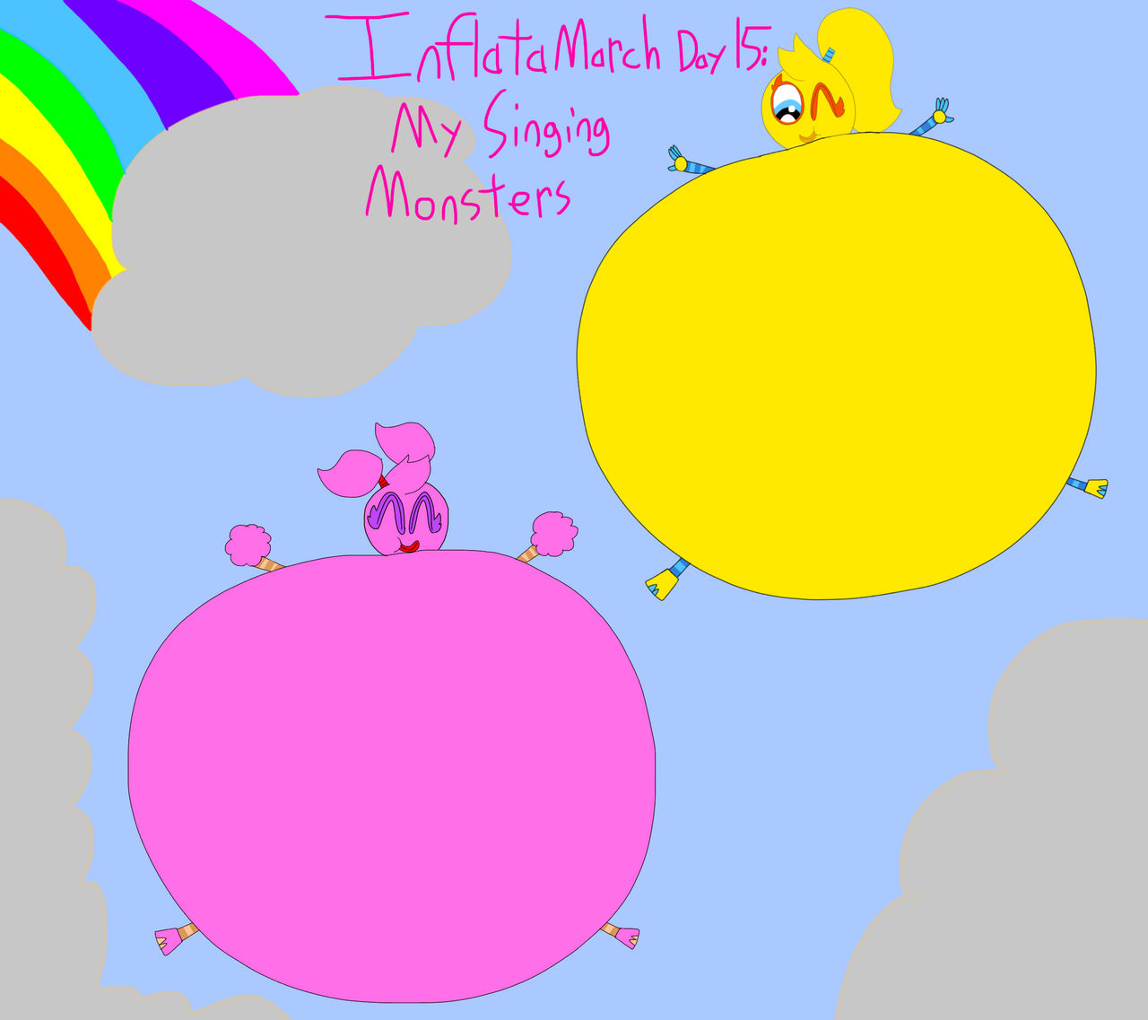 Inflatterer InflataMarch Day 15:My Singing Monsters by LeviBryant1252 on DeviantArt