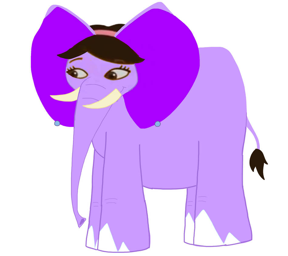 Mlp Elephant Deviantart June as an Elephant(Edit) by LeviBryant1252 on DeviantArt
