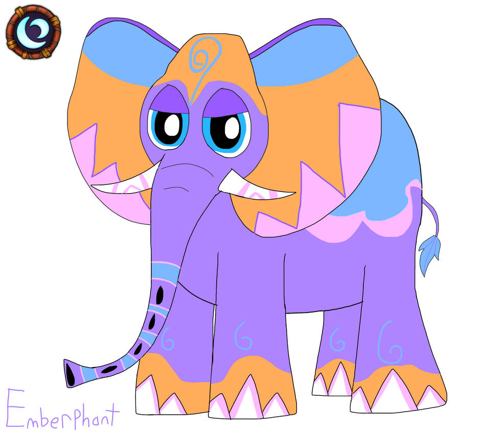 Mlp Elephant Deviantart Emberphant(My Mythical) by LeviBryant1252 on DeviantArt