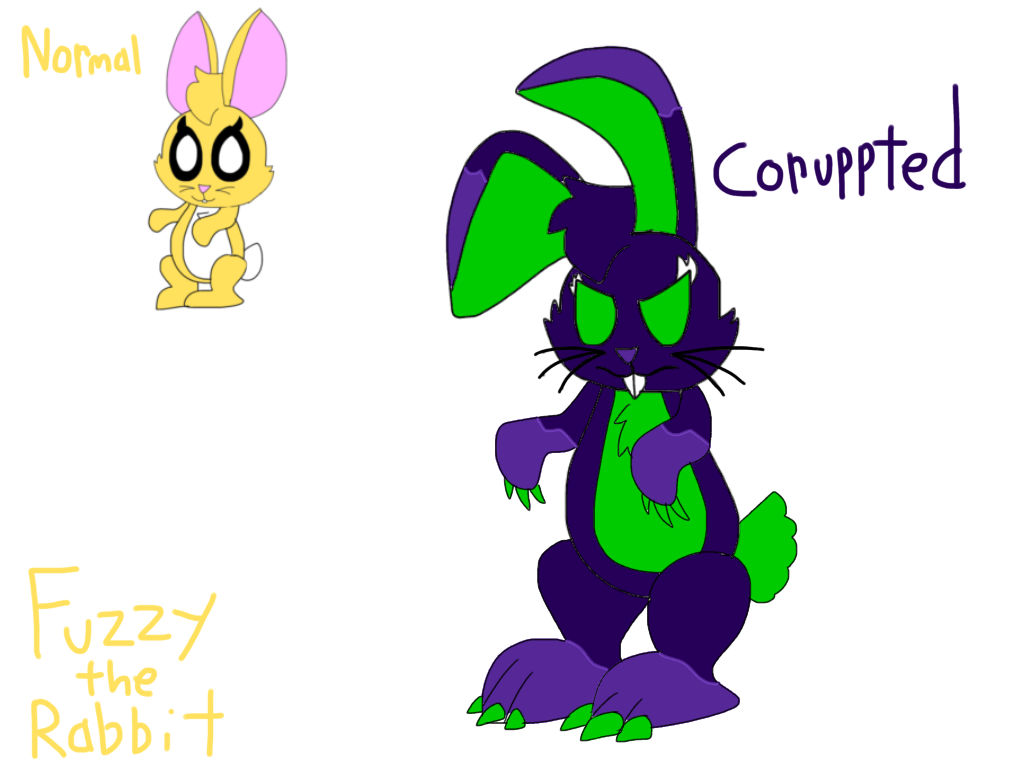 Mario OC:Fuzzy the Rabbit by LeviBryant1252 on DeviantArt