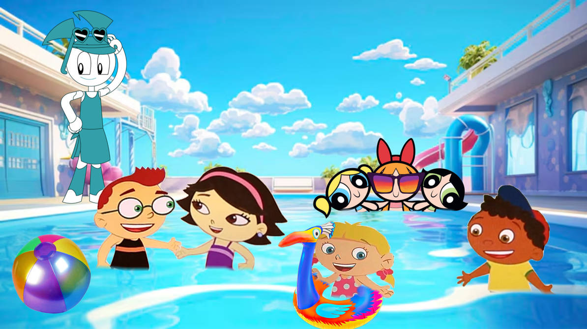 Pool Party! by LeviBryant1252 on DeviantArt