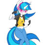 Vinyl Scratch Anthro