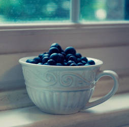 blueberry tea