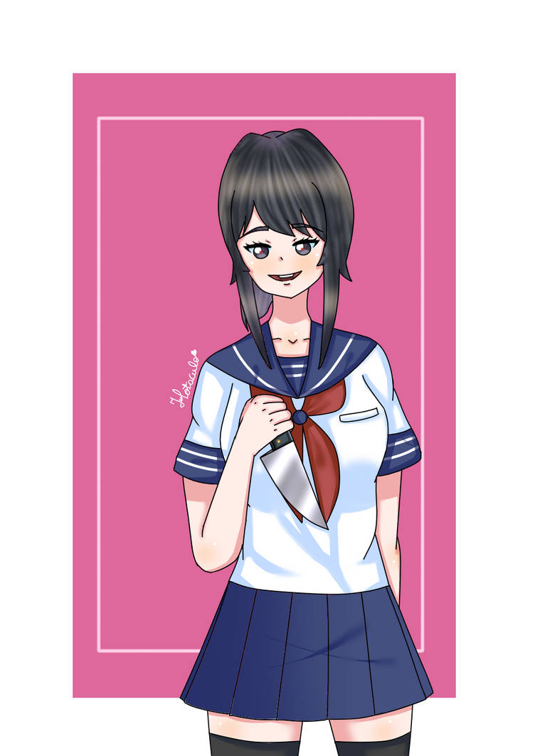Ayano Aishi Fan Art Yandere Sim By Hotaculo On DeviantArt ayano-aishi-fan-art-yandere-sim-by-hotaculo-on-deviantart