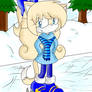 Melodid Shoorare the cat winter present x3