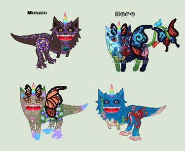 Unicat breeding: Mosaic x Hero CLOSED