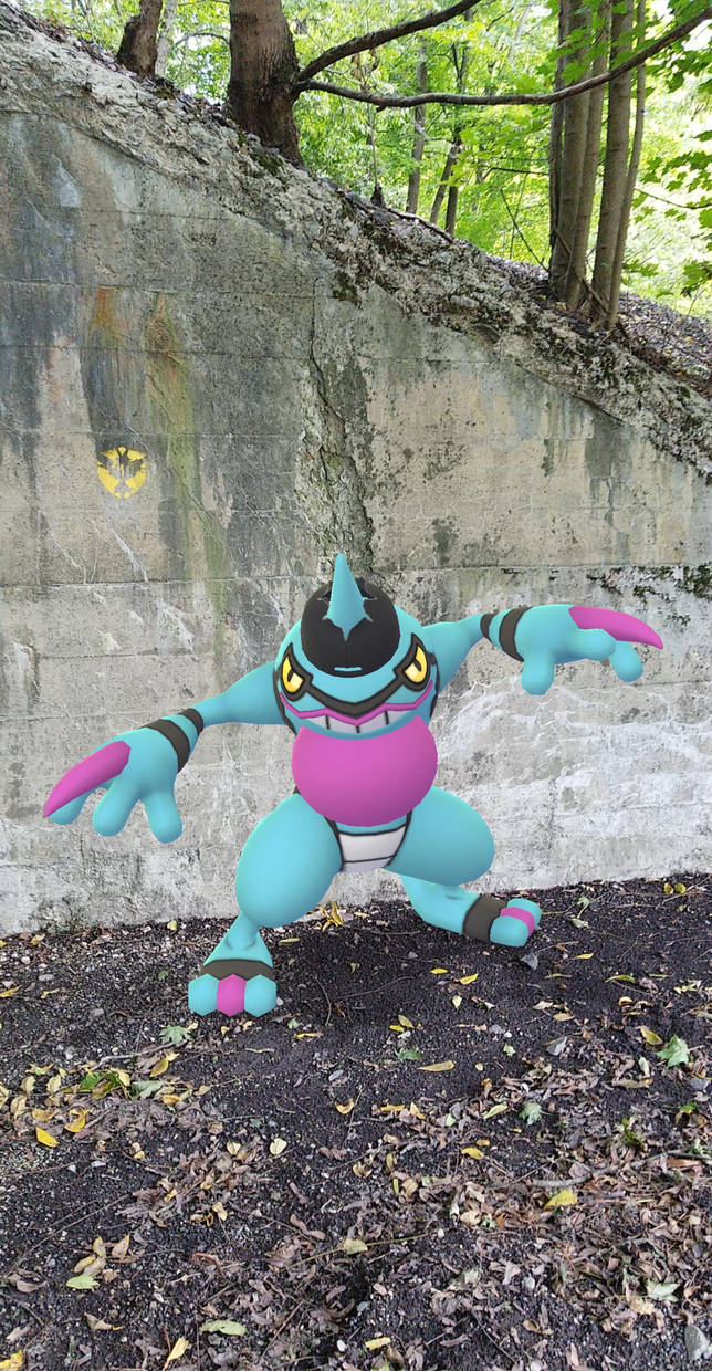 Shiny Hat Toxicroak by CireRevenocamatuer0 on DeviantArt