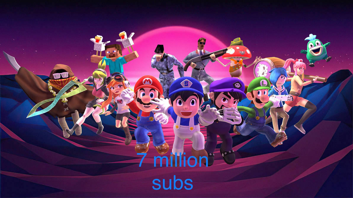 SMG4 just reached 7 million subscribers by MIBU2000 on DeviantArt
