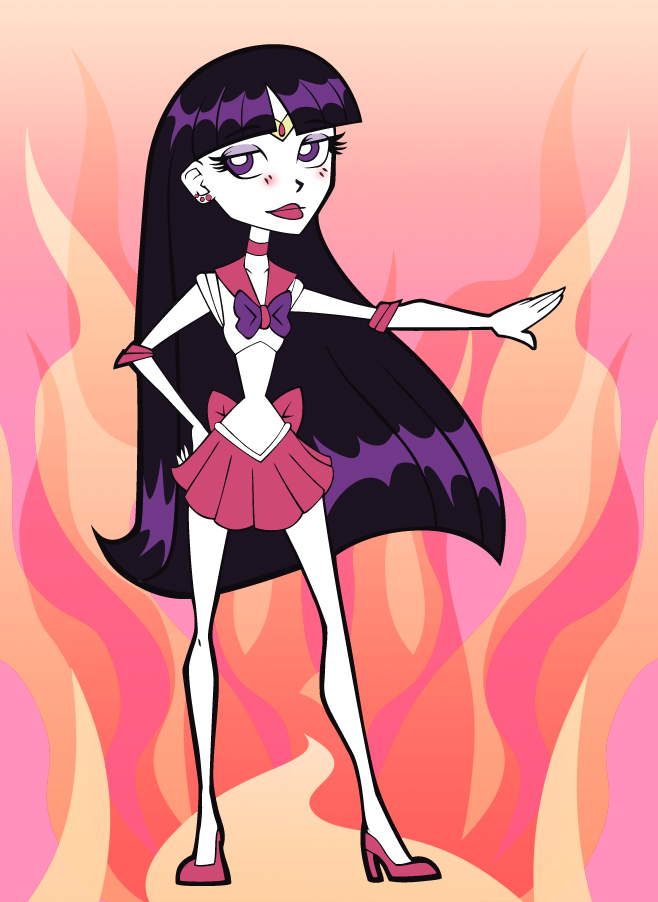 Sailor Mars - Retro