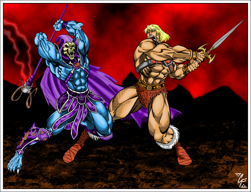 He-man vs Skeletor