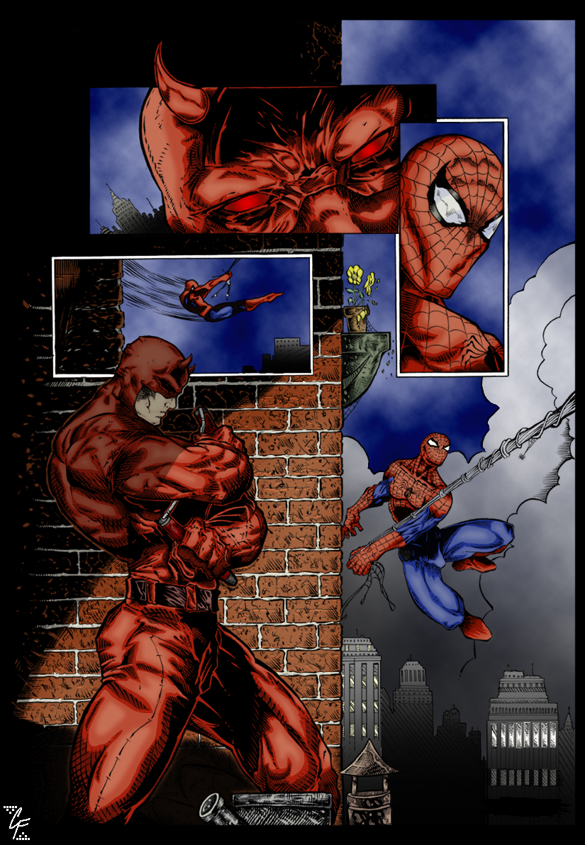 Daredevil and spidey