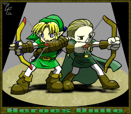 Link and Legolas team up