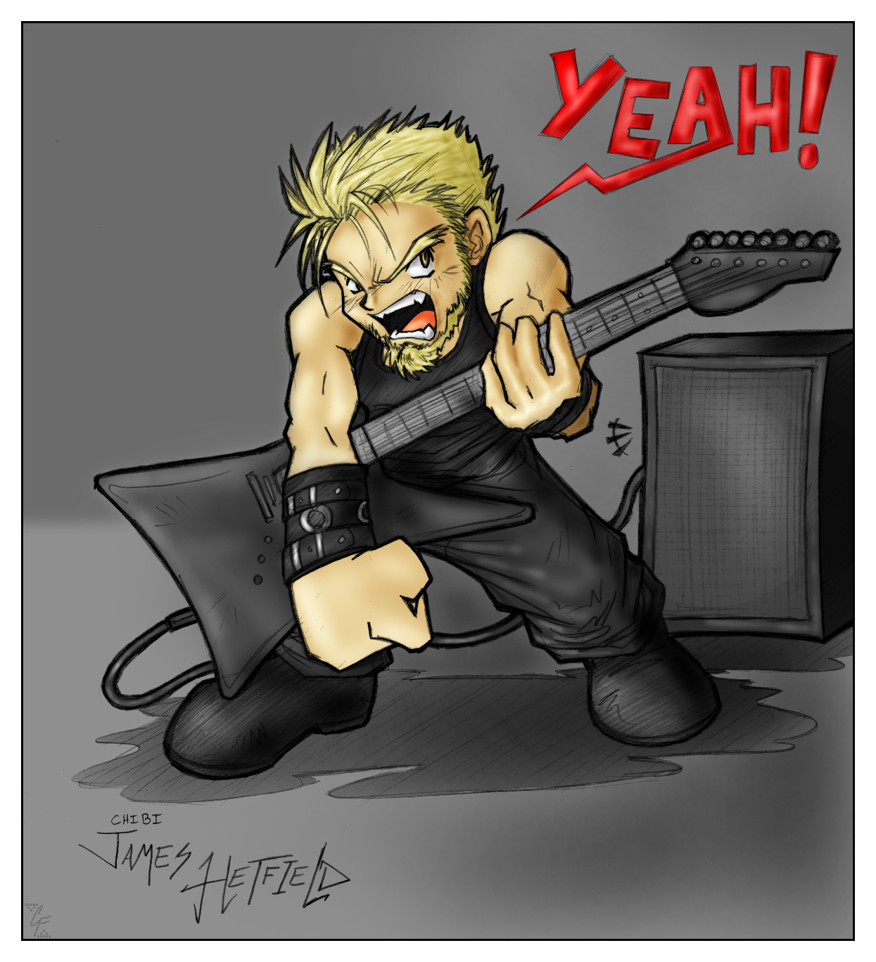 Jaymz Hetfield, chibi style