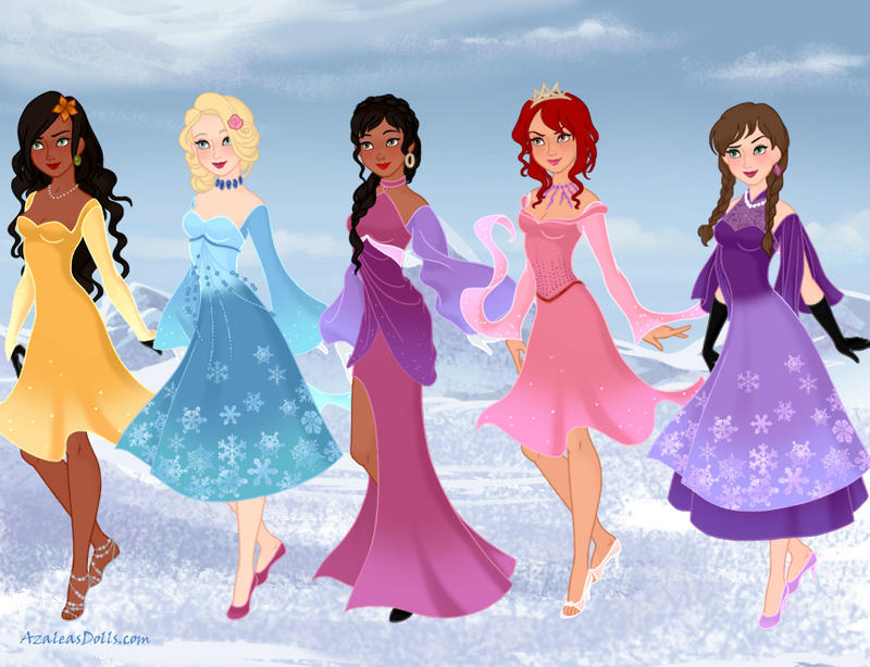 Snow-Queen-Scene-Maker-Azaleas-Dolls, azaleasdolls.com/snow…
