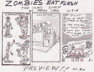 Preview of Zombies eat flesh