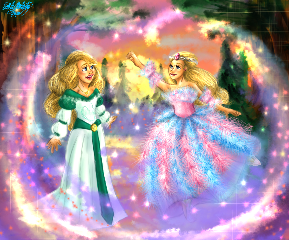 The Two Beautiful Swan Princesses by Lollypop081MLE on DeviantArt