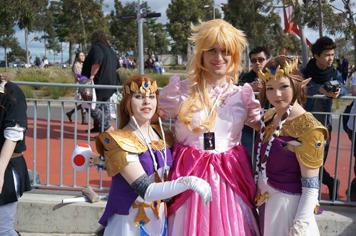 Princess Peach and the Hyrule Rulers