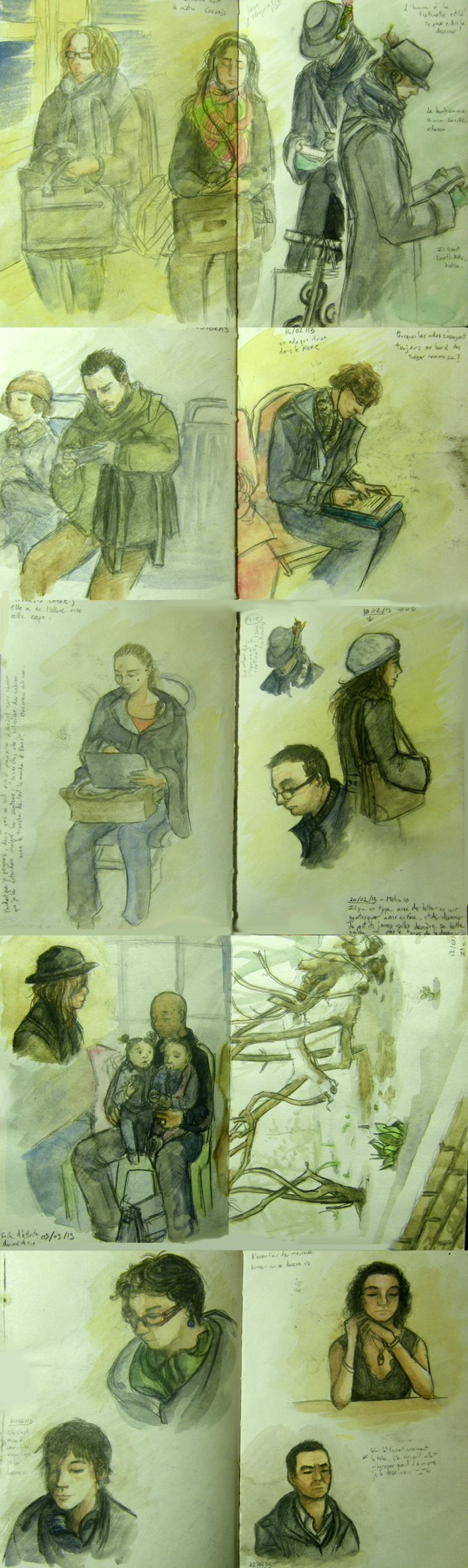 Watercolor sketchdump 2