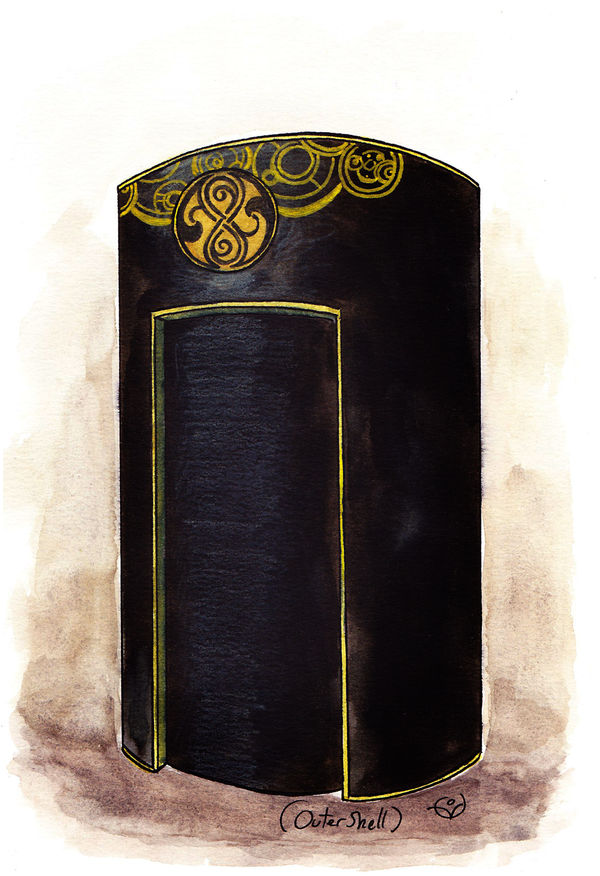 Custom TARDIS - Outer shell by JohannesVIII on DeviantArt