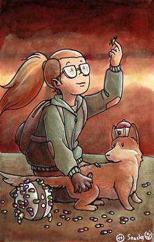 Inktober 2024 - 11 - Snacks