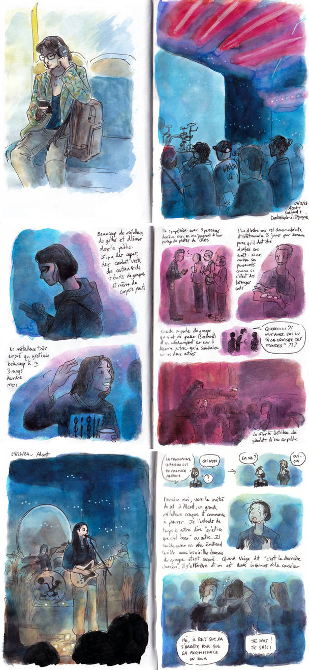 6 December 2024 - Alcest concert by JohannesVIII on DeviantArt