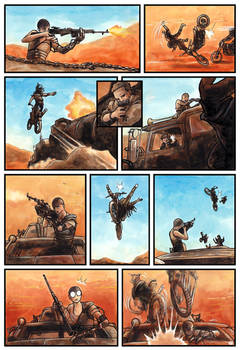 Fury Road's canyon chase