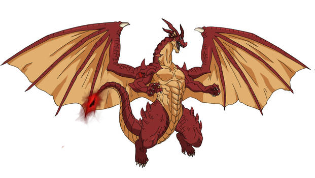 Natsu dragon form roaring by LightFury96 on DeviantArt