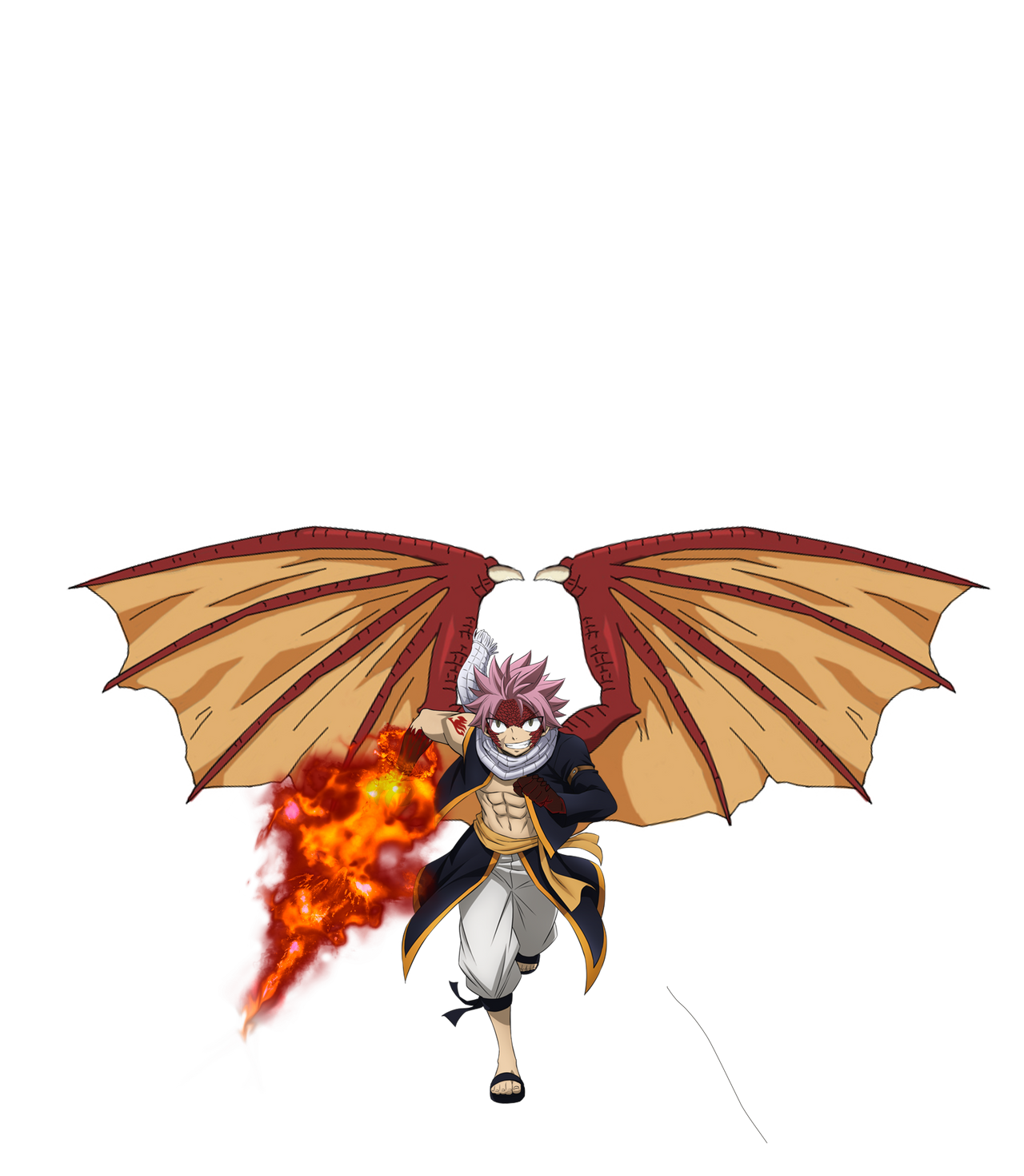 Fairy Tail - Natsu Render - Dragon Cry by xEllaSh on DeviantArt