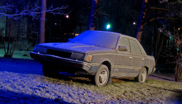 Frozen Subaru