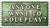 DA Stamp - Want to Roleplay 01