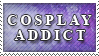 DA Stamp - Cosplay Addict 01 by tppgraphics