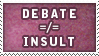 DA Stamp - Debate 01 by tppgraphics