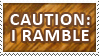 DA Stamp - Ramble 01 by tppgraphics