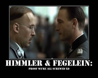 HIMMLER AND FEGELEIN