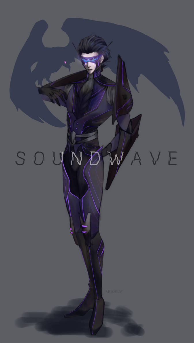 Soundwave human form by Honeyonbread on DeviantArt