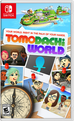 Tomodachi World : Nintendo Switch Box-art Concept