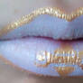 Gerudo inspired lip art