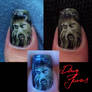 Pirates of the Caribbean Davy Jones nail art