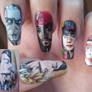 Johnny Depp nail art