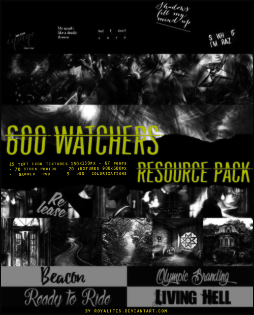 600 watchers resource pack by Royalites