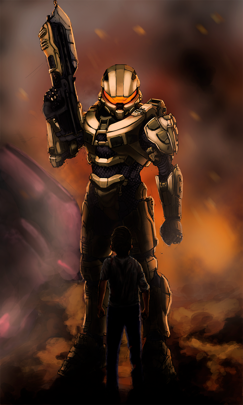 Halo Fan Art by hiali on DeviantArt