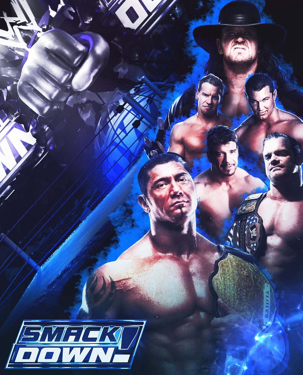 Smackdown Graphics 2005 SmackDown 2005-2007 poster by krisbenua by krisbenua on DeviantArt