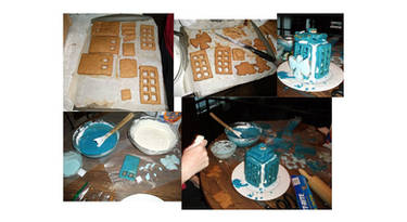 TARDIS Gingerbread House