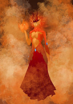 WIP Queen of Fire