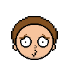 Pixel Morty Sprite