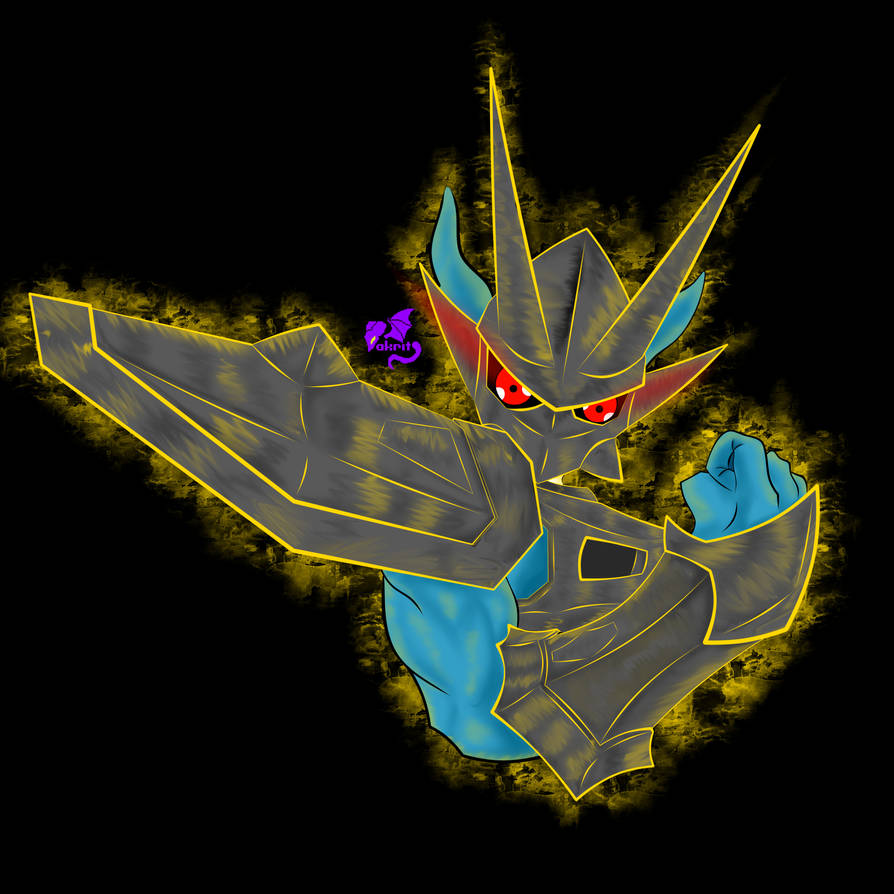 Magnamon black by JackritSpirit on DeviantArt