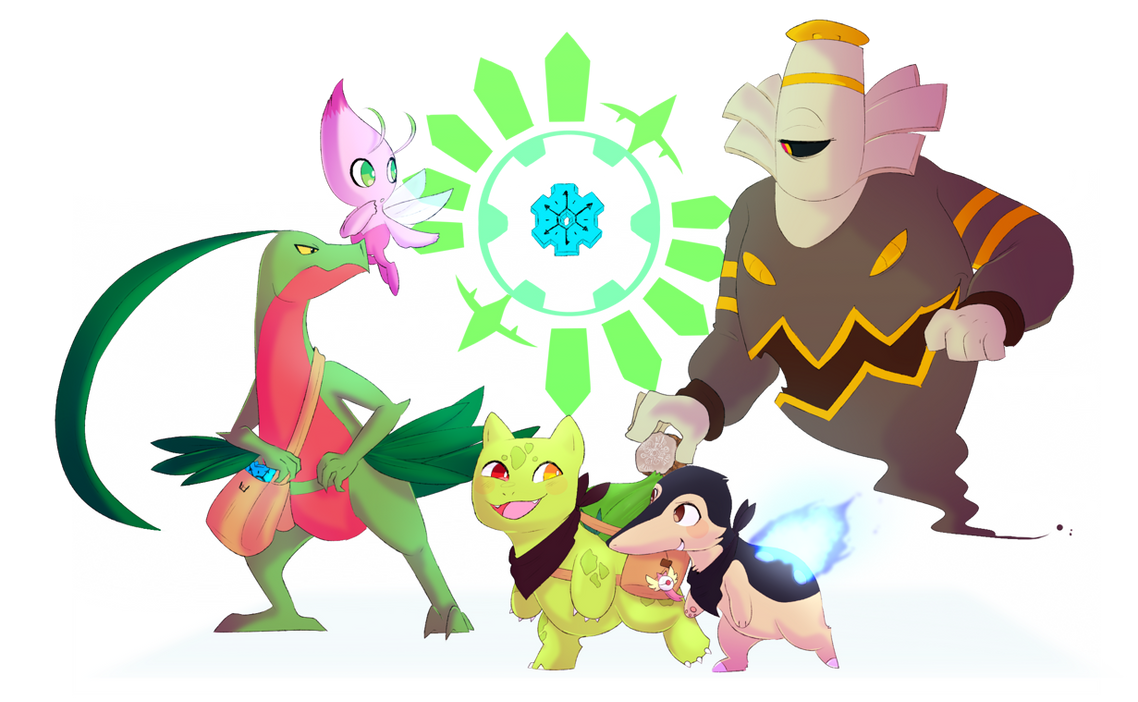 Team Firepetal and the Future Trio by SuendenHund on DeviantArt