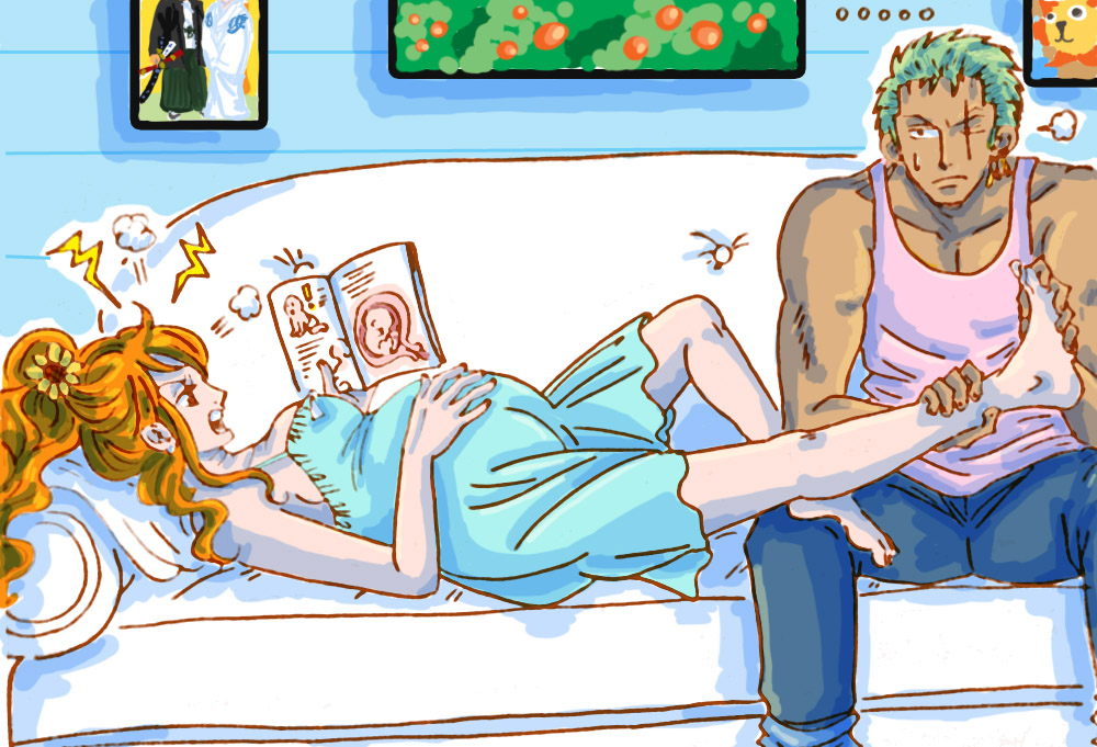 Pregnant!Nami x Male!Reader by MissAsuna-san on DeviantArt